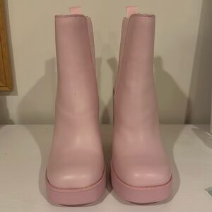 Gorgeous Gorgeous Steve Madden pink platform boots